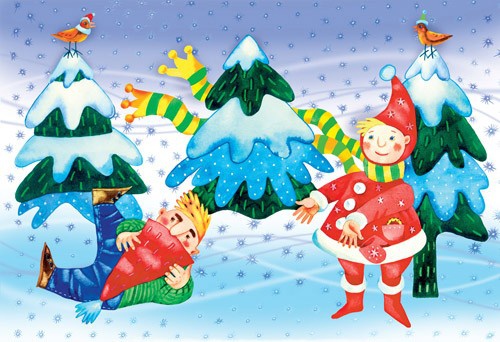 Иллюстрация к книге — Приключения Санта Клаусёнка [i_027.jpg]