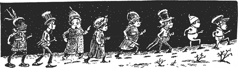 Иллюстрация к книге — Приключения Мурзилки и маленьких человечков [i_020.jpg]