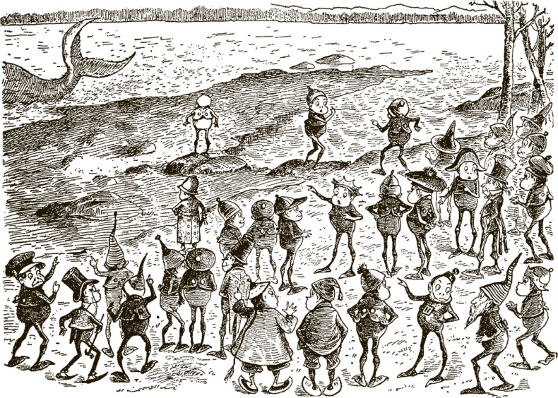 Иллюстрация к книге — Приключения Мурзилки и маленьких человечков [i_022.jpg]