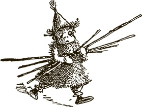 Иллюстрация к книге — Приключения Мурзилки и маленьких человечков [i_048.jpg]