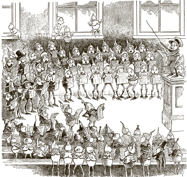 Иллюстрация к книге — Приключения Мурзилки и маленьких человечков [i_101.jpg]