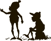 Иллюстрация к книге — Приключения Мурзилки и маленьких человечков [i_188.jpg]