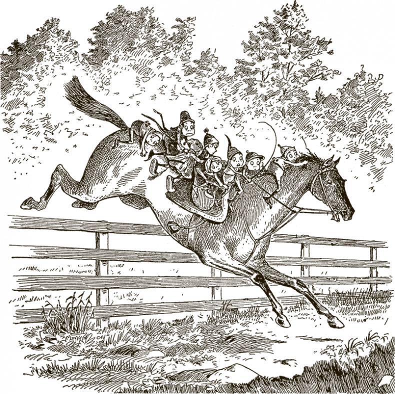 Иллюстрация к книге — Приключения Мурзилки и маленьких человечков [i_200.jpg]