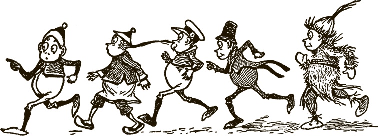 Иллюстрация к книге — Приключения Мурзилки и маленьких человечков [i_218.jpg]