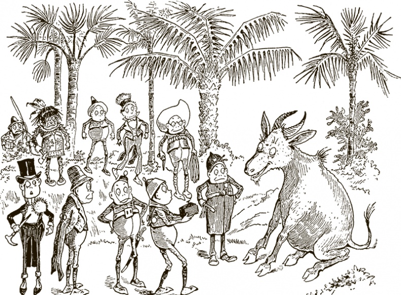 Иллюстрация к книге — Приключения Мурзилки и маленьких человечков [i_288.jpg]