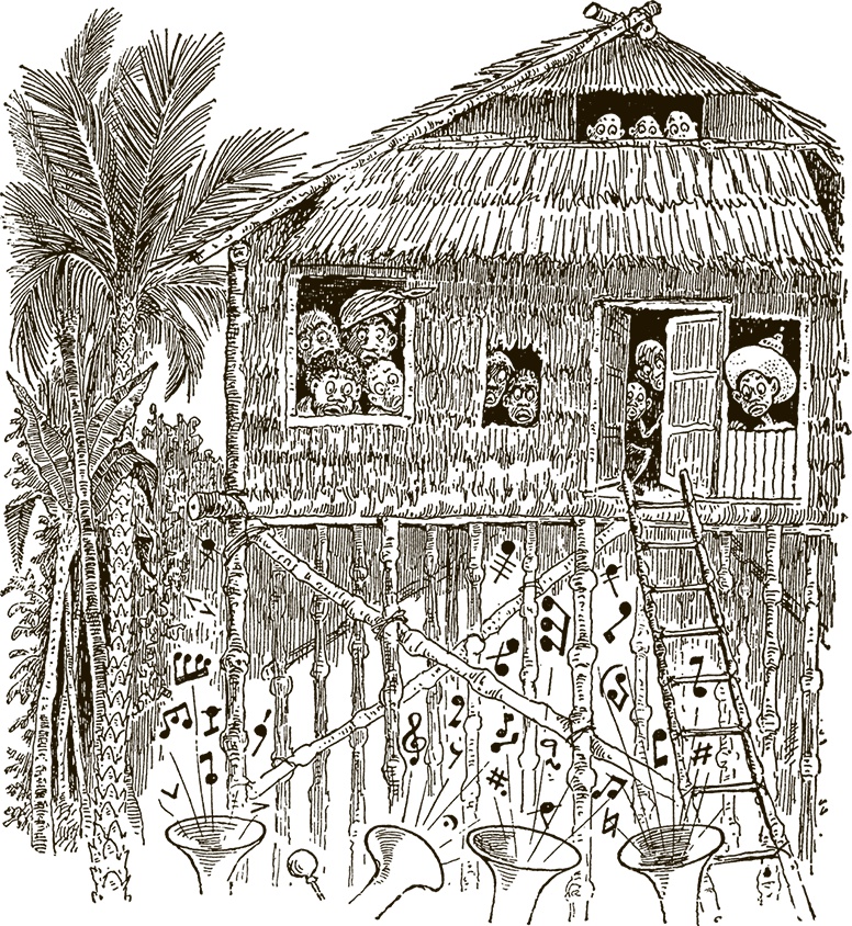 Иллюстрация к книге — Приключения Мурзилки и маленьких человечков [i_314.jpg]