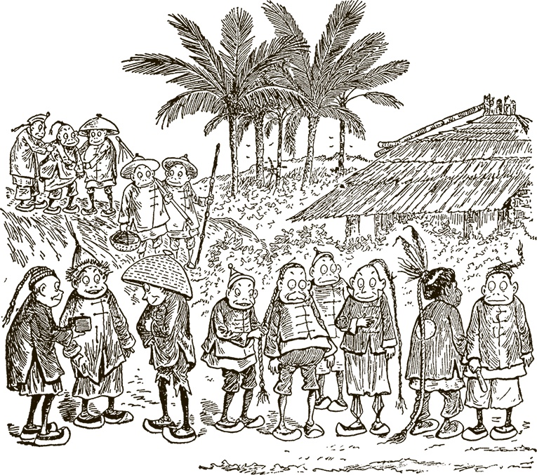 Иллюстрация к книге — Приключения Мурзилки и маленьких человечков [i_331.jpg]