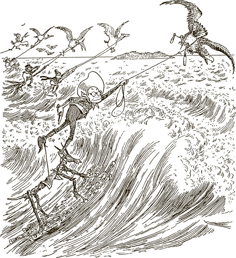 Иллюстрация к книге — Приключения Мурзилки и маленьких человечков [i_342.jpg]