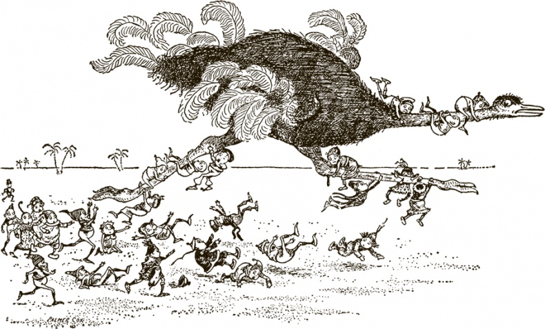 Иллюстрация к книге — Приключения Мурзилки и маленьких человечков [i_366.jpg]