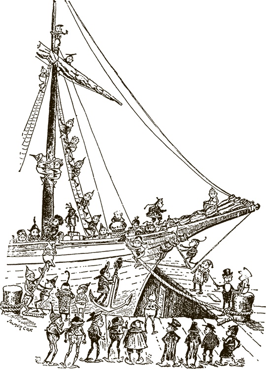 Иллюстрация к книге — Приключения Мурзилки и маленьких человечков [i_367.jpg]