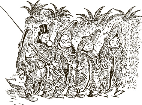 Иллюстрация к книге — Приключения Мурзилки и маленьких человечков [i_376.jpg]