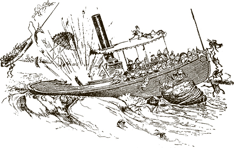 Иллюстрация к книге — Приключения Мурзилки и маленьких человечков [i_409.jpg]