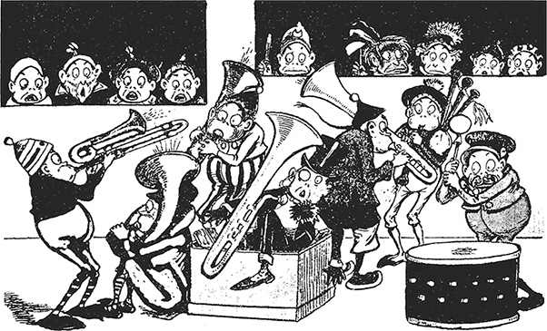 Иллюстрация к книге — Приключения Мурзилки и маленьких человечков [i_444.jpg]