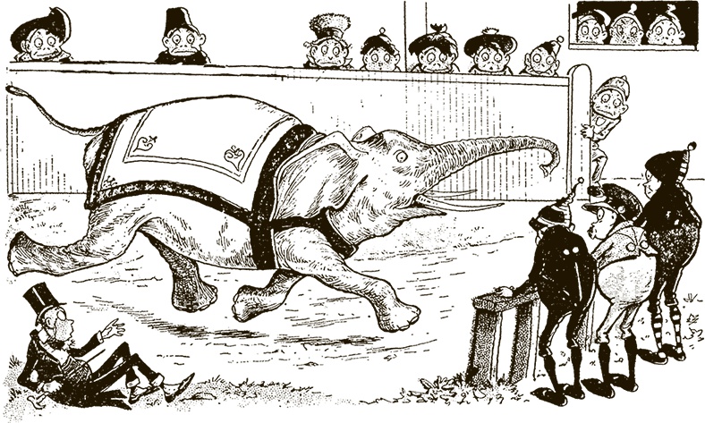 Иллюстрация к книге — Приключения Мурзилки и маленьких человечков [i_447.jpg]