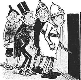 Иллюстрация к книге — Приключения Мурзилки и маленьких человечков [i_456.jpg]