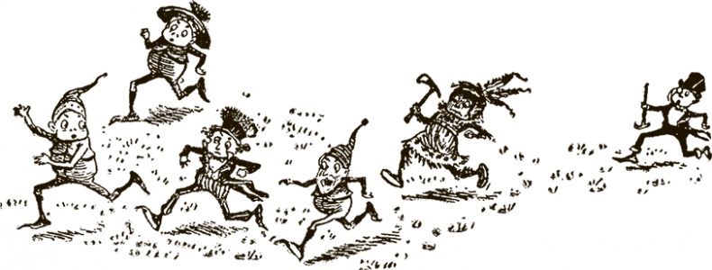 Иллюстрация к книге — Приключения Мурзилки и маленьких человечков [i_491.jpg]