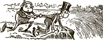 Иллюстрация к книге — Приключения Мурзилки и маленьких человечков [i_515.jpg]