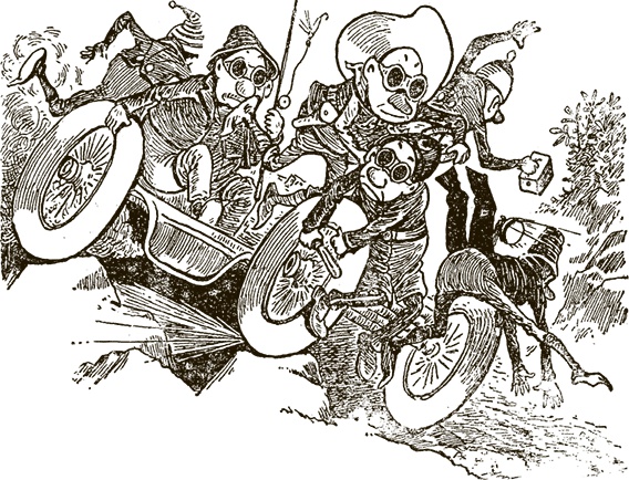 Иллюстрация к книге — Приключения Мурзилки и маленьких человечков [i_529.jpg]