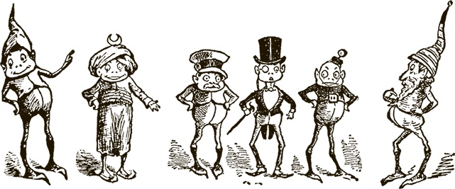 Иллюстрация к книге — Приключения Мурзилки и маленьких человечков [i_533.jpg]