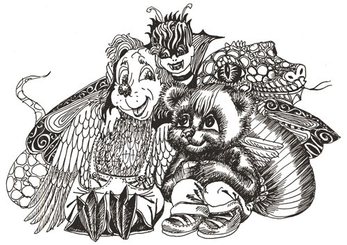 Иллюстрация к книге — Невероятные приключения Моли и её друзей [i_020.jpg]