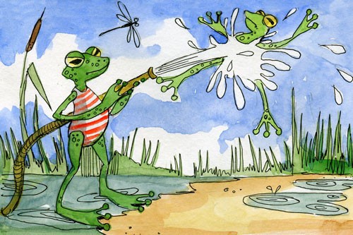 Иллюстрация к книге — Сказки Дружного леса. Новые приключения маленького Ёжика [i_026.jpg]