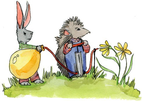 Иллюстрация к книге — Сказки Дружного леса. Новые приключения маленького Ёжика [i_032.jpg]