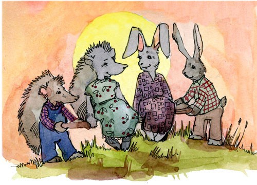 Иллюстрация к книге — Сказки Дружного леса. Новые приключения маленького Ёжика [i_036.jpg]