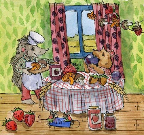 Иллюстрация к книге — Сказки Дружного леса. Новые приключения маленького Ёжика [i_043.jpg]