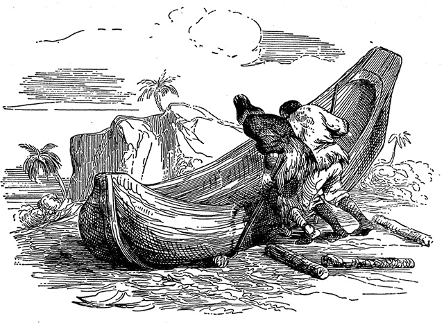 Иллюстрация к книге — Робинзон Крузо. Дальнейшие приключения Робинзона Крузо [i_044.jpg]