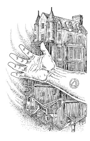 Иллюстрация к книге — Артур Конан Дойл. Долина Ужаса. Эдгар Уоллес. Совет юстиции [i_001.jpg]