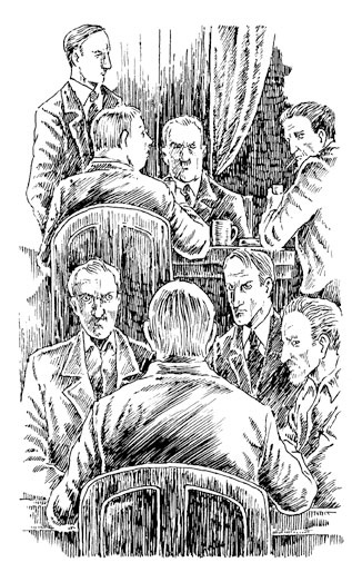 Иллюстрация к книге — Артур Конан Дойл. Долина Ужаса. Эдгар Уоллес. Совет юстиции [i_007.jpg]