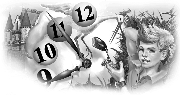 Иллюстрация к книге — Часы с лягушкой [i_001.jpg]