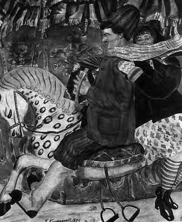 Иллюстрация к книге — Жизнь русского обывателя. На шумных улицах градских [pic_105.jpg]