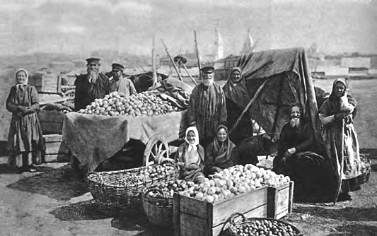 Иллюстрация к книге — Жизнь русского обывателя. На шумных улицах градских [pic_33.jpg]