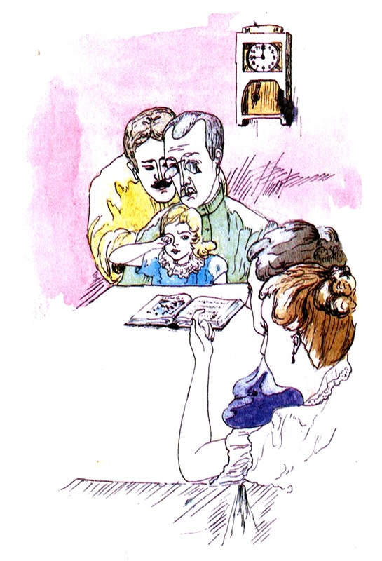 Иллюстрация к книге — Девочка с голубыми глазками. Марочкин сон [i_002.jpg]