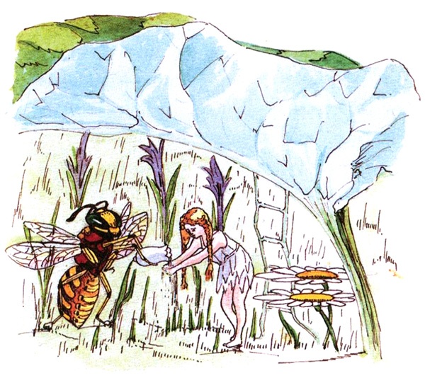 Иллюстрация к книге — Девочка с голубыми глазками. Марочкин сон [i_005.jpg]