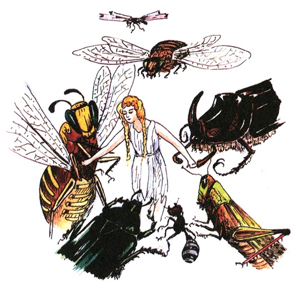 Иллюстрация к книге — Девочка с голубыми глазками. Марочкин сон [i_016.jpg]