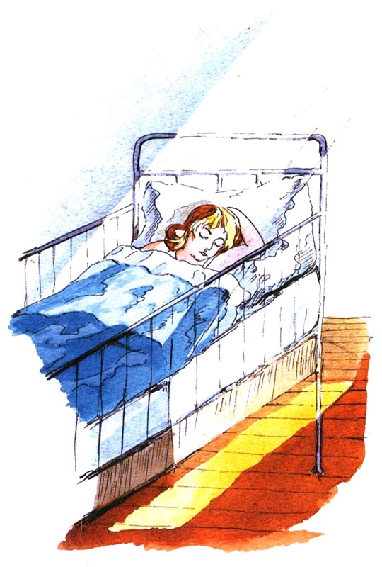 Иллюстрация к книге — Девочка с голубыми глазками. Марочкин сон [i_028.jpg]