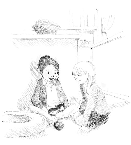 Иллюстрация к книге — Котёнок Пуговка, или Храбрость в награду [lastpage.jpg]