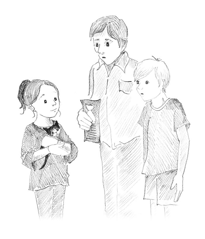 Иллюстрация к книге — Котёнок Пуговка, или Храбрость в награду [tfkitten_120.jpg]