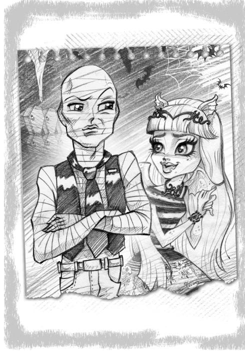 Иллюстрация к книге — Школа монстров. Подруги навсегда! [_159.jpg]