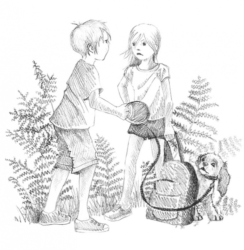 Иллюстрация к книге — Щенок Любимчик, или Давай мириться! [i_018.jpg]