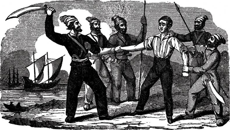 Иллюстрация к книге — Пираты. Рассказы о знаменитых морских разбойниках [i_013.jpg]