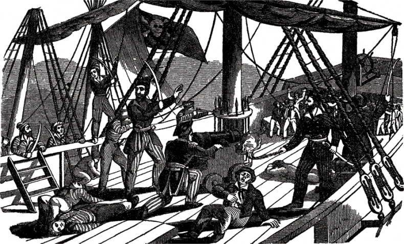 Иллюстрация к книге — Пираты. Рассказы о знаменитых морских разбойниках [i_021.jpg]