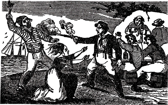 Иллюстрация к книге — Пираты. Рассказы о знаменитых морских разбойниках [i_027.jpg]