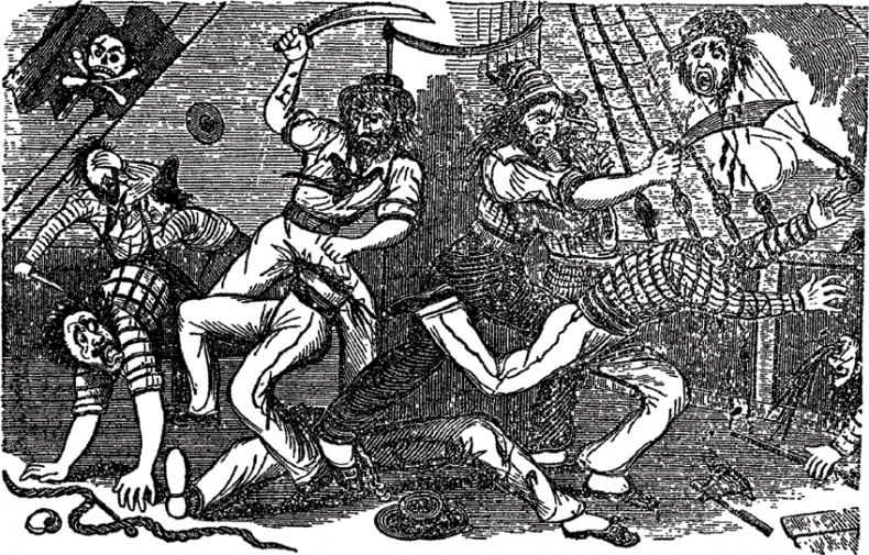 Иллюстрация к книге — Пираты. Рассказы о знаменитых морских разбойниках [i_070.jpg]