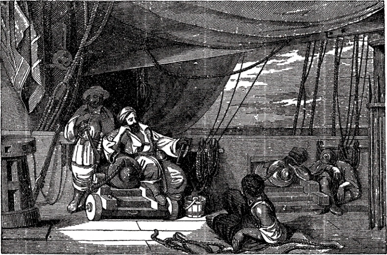 Иллюстрация к книге — Пираты. Рассказы о знаменитых морских разбойниках [i_075.jpg]