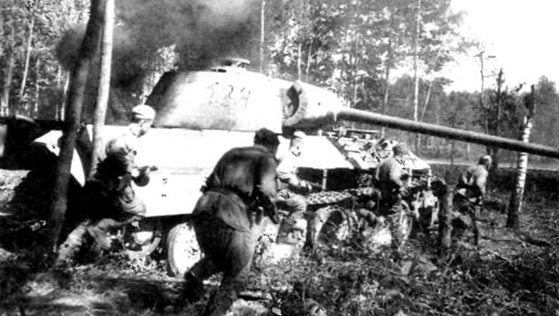 Иллюстрация к книге — «Пантера». Стальная кошка Панцерваффе [pic_130.jpg]