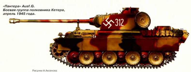 Иллюстрация к книге — «Пантера». Стальная кошка Панцерваффе [pic_147.jpg]