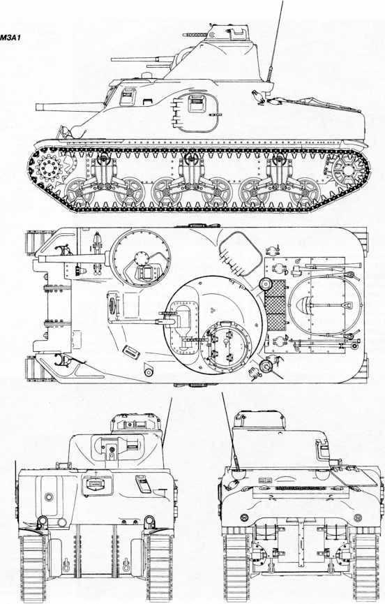 Иллюстрация к книге — «Трехэтажный» американец Сталина. Танк М3 «Генерал Ли» / «Генерал Грант» [i_037.jpg]